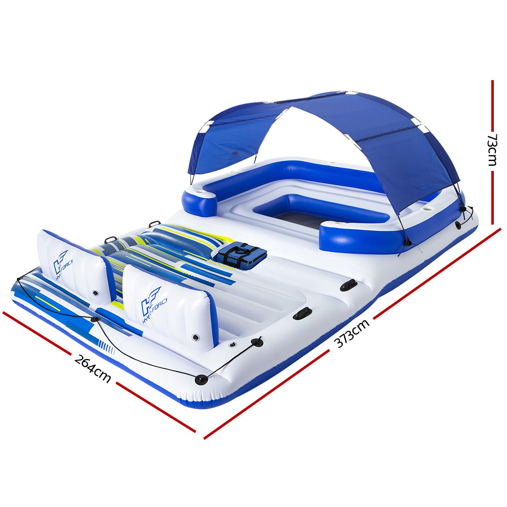 Bestway Inflatable Floating Float Floats Island LoungePool 6-personWater Fun freeshipping - Awezingly