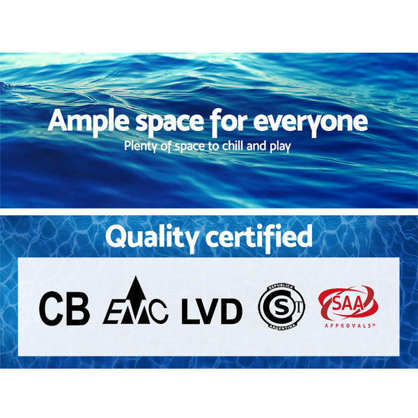 Bestway Swimming Pool Above Ground Pools Filter Pump 3.66M Power Steel Frame freeshipping - Awezingly