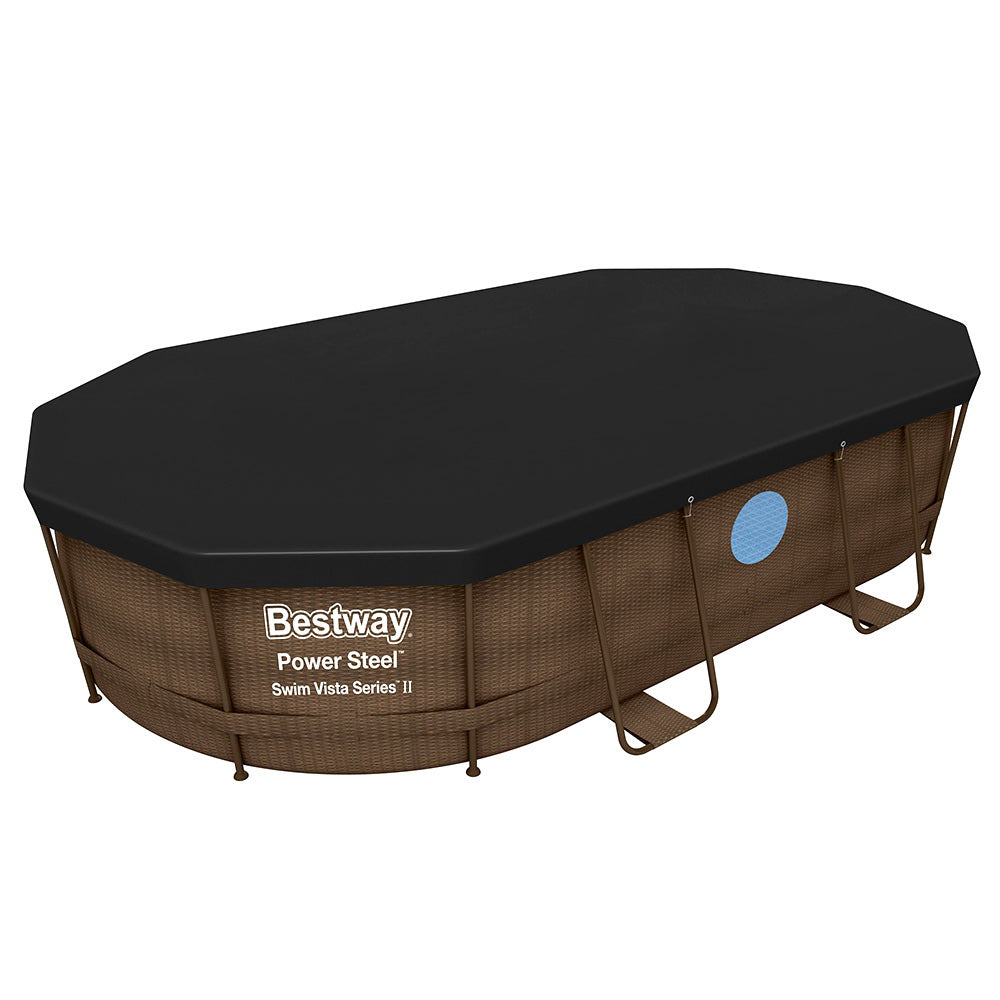 Bestway Swimming Pool Above Ground Pools Power Steel Frame Filter Pump 4.27M freeshipping - Awezingly