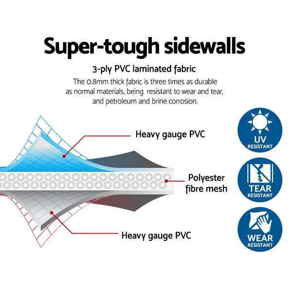Bestway Swimming Pool Above Ground Pools Power Steel Frame Filter Pump 4.27M freeshipping - Awezingly