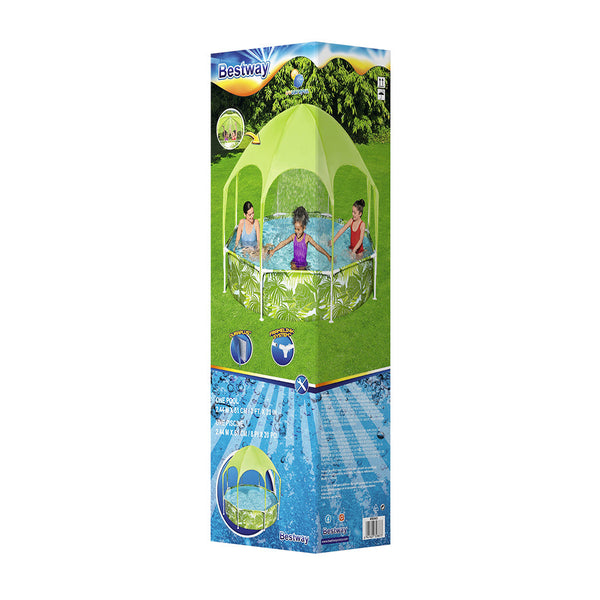 Bestway Above Ground Swimming Pool with Mist Shade Bestway
