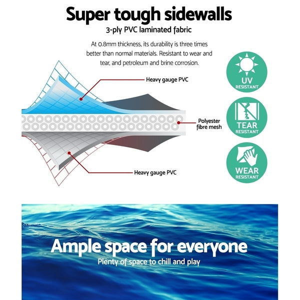 Bestway Above Ground Swimming Pool 305x76cm Fast Set Pool Family freeshipping - Awezingly