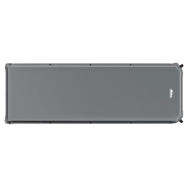 Weisshorn Self Inflating Mattress 6CM Camping Sleeping Mat Air Bed Single Grey Weisshorn