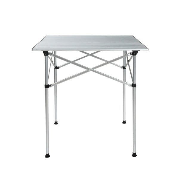 Weisshorn Roll Up Camping Table Foldable Portable Picnic Garden BBQ Desk 70CM Weisshorn