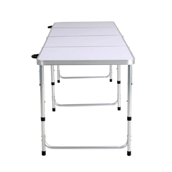 Weisshorn Folding Camping Table Portable Family Picnic Garden 240CM Weisshorn