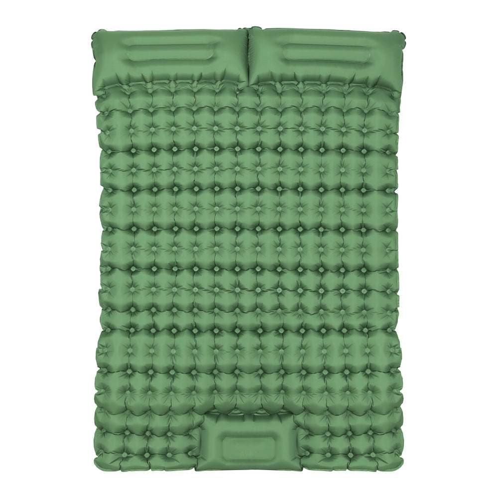 Weisshorn Self Inflating Mattress Camping Sleeping Mat Air Bed Pad Double Pillow Weisshorn