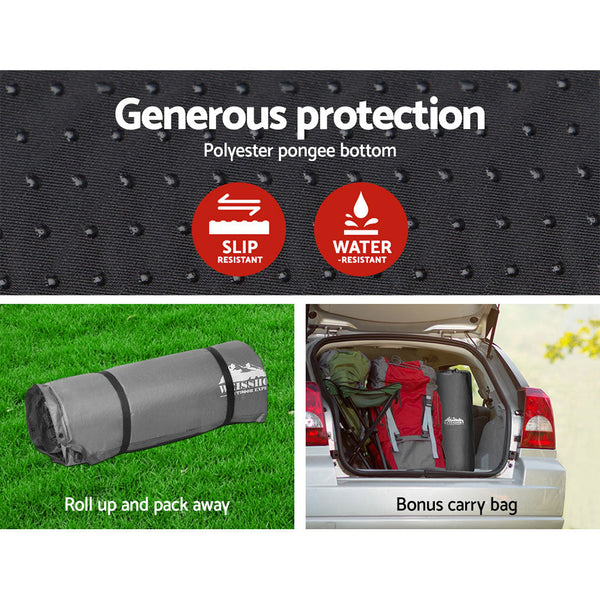 Weisshorn Self Inflating Mattress - Grey Weisshorn