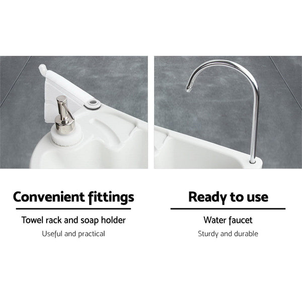 Weisshorn Portable Camping Wash Basin 43L Does not apply