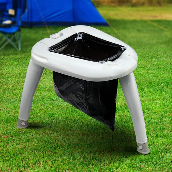 Outdoor Portable Folding Camping Toilet freeshipping - Awezingly