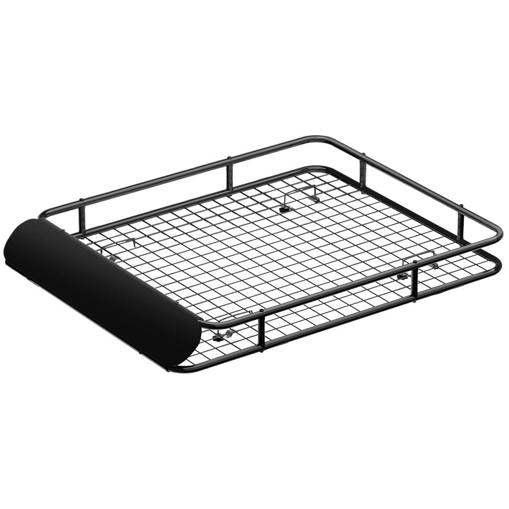 Giantz Universal Car Roof Rack Basket Luggage Carrier Steel Vehicle Cargo 123cm Giantz