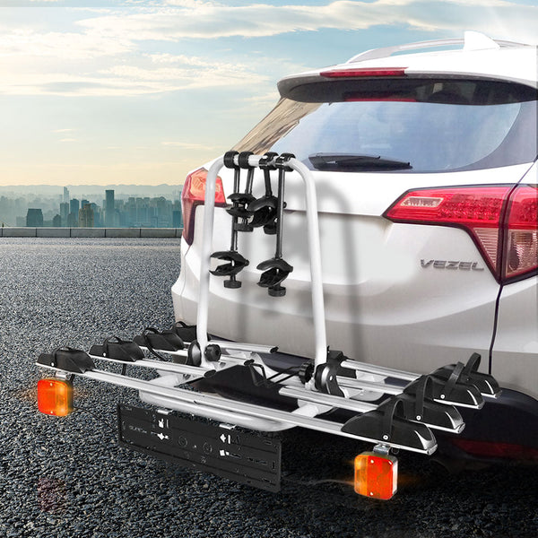 Giantz Tow Ball Car Mount - Black & Silver Giantz