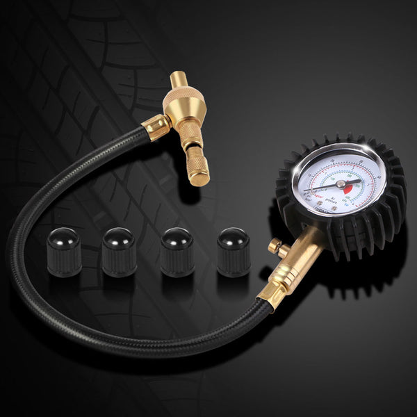Giantz Tyre Deflater with Pressure Gauge Valve freeshipping - Awezingly