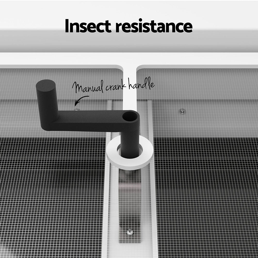 Weisshorn Caravan Roof Vent Hatch RV Skylight Motorhome Camper 350x350mm Black Does not apply