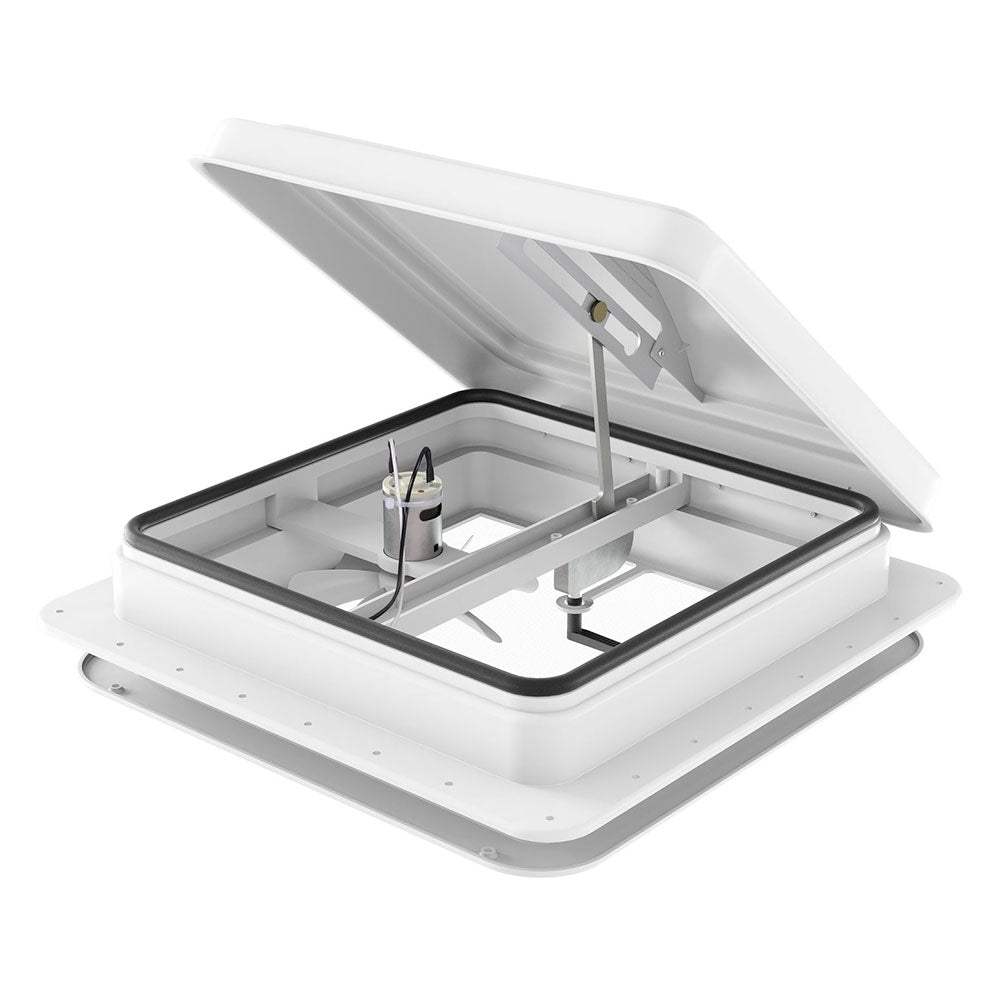 Weisshorn Caravan Roof Vent Fan Air Exhaust Hatch 12V RV Motorhome Camper White Does not apply