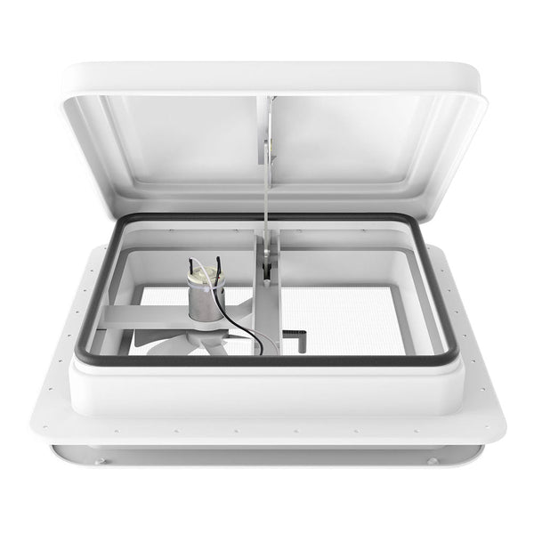 Weisshorn Caravan Roof Vent Fan Air Exhaust Hatch 12V RV Motorhome Camper White Does not apply