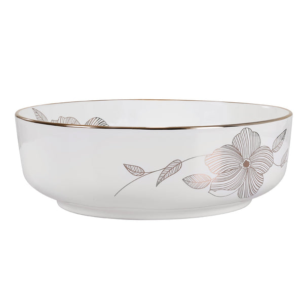Cefito Bathroom Basin Ceramic Vanity Sink Hand Wash Bowl with Pattern 41x41cm Does not apply