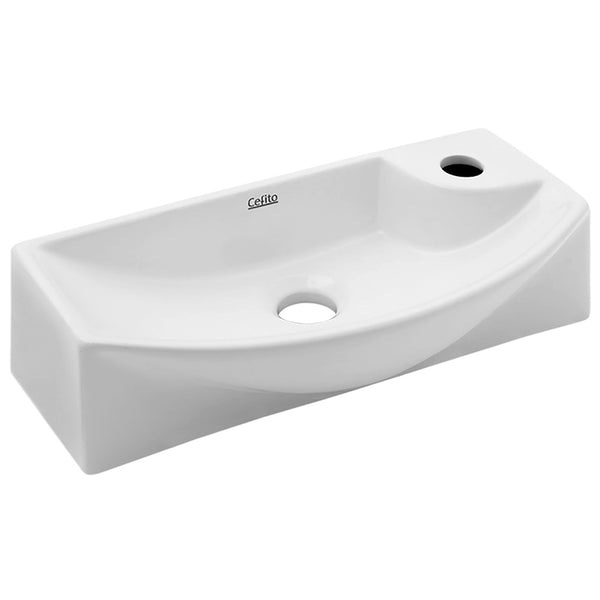 Cefito Ceramic Basin 46cm X15cm freeshipping - Awezingly