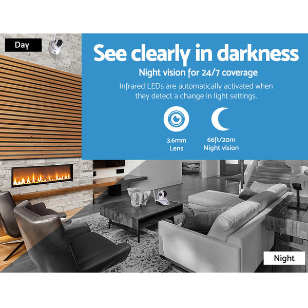 UL-tech Wireless IP Camera CCTV Security System Home Monitor 1080P HD WIFI freeshipping - Awezingly