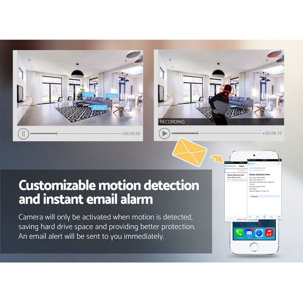 UL-TECH 1080P Wireless Security Camera System IP CCTV Home UL-TECH