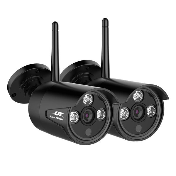 UL-tech Wireless CCTV System 2 Camera Set For DVR Outdoor Long Range 3MP UL-TECH