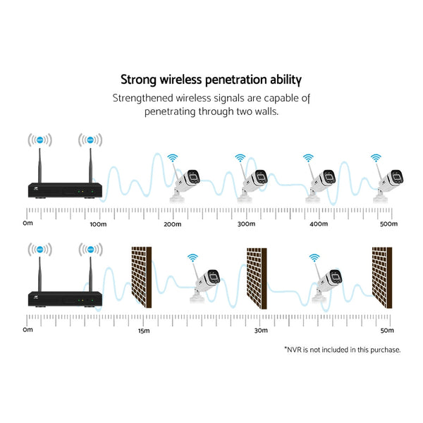 UL-tech 3MP Wireless CCTV Security Camera System WiFi Outdoor Home IP Cameras UL-TECH