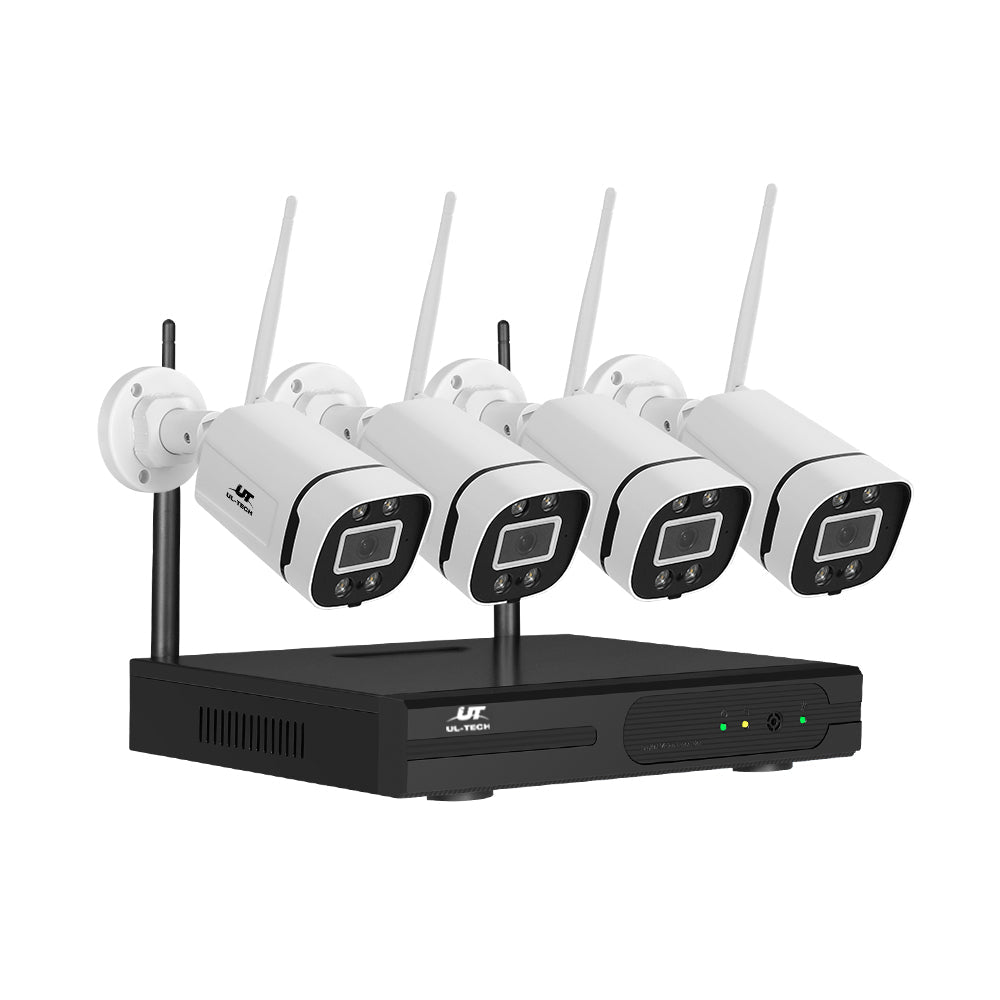 UL-tech 3MP Wireless CCTV Home Security System Outdoor IP Camera 8CH WiFi NVR UL-TECH