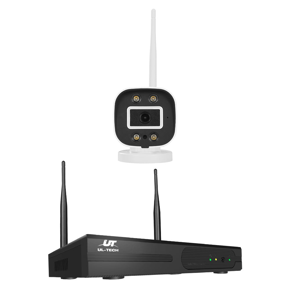 UL-tech 3MP Wireless CCTV Home Security System Outdoor IP Camera 8CH WiFi NVR UL-TECH