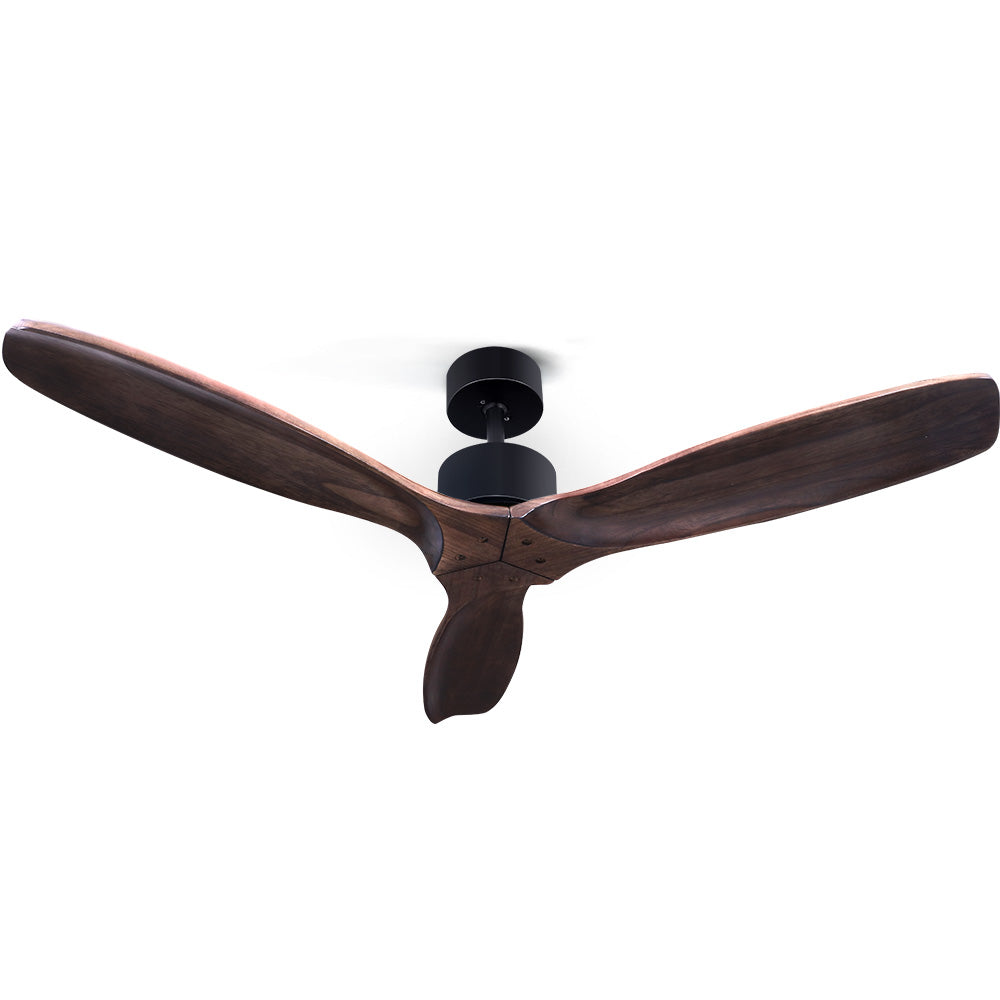 Devanti 52'' Ceiling Fan With Remote Control Fans 3 Wooden Blades Timer 1300mm freeshipping - Awezingly