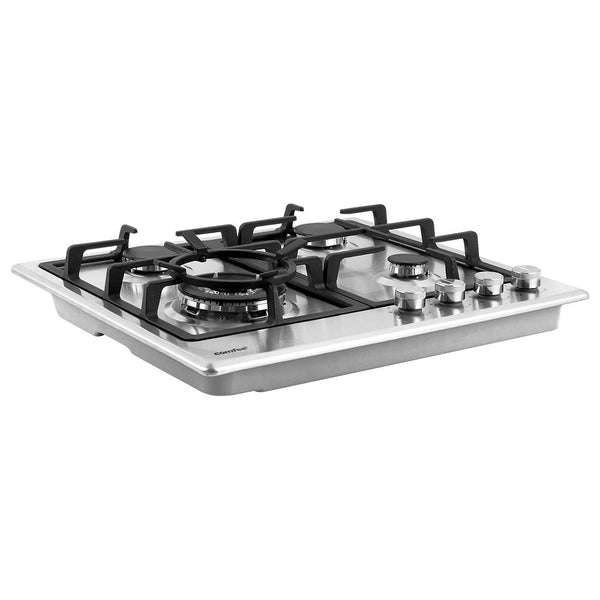 Comfee 60cm Gas Cooktop Stainless Steel 4 Burners Kitchen Stove Cook Top NG LPG Comfee