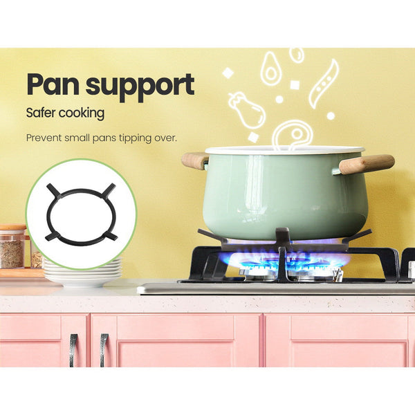 Comfee 60cm Gas Cooktop Stainless Steel 4 Burners Kitchen Stove Cook Top NG LPG Comfee