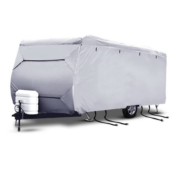 Weisshorn 18-20ft Caravan Cover Campervan 4 Layer UV Water Resistant freeshipping - Awezingly