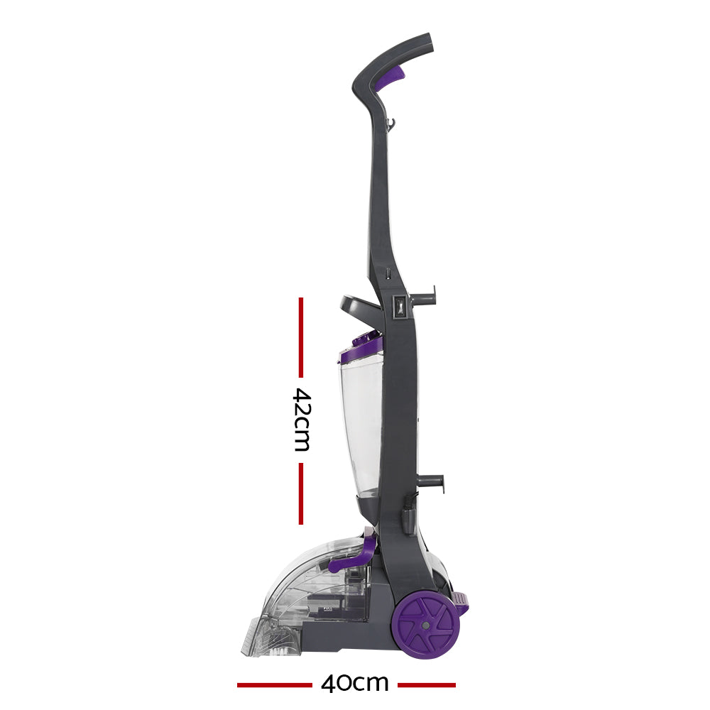 Devanti Carpet Washer Handheld Vacuum Cleaner Sweeper Wet Twin Water Tank 800W Devanti