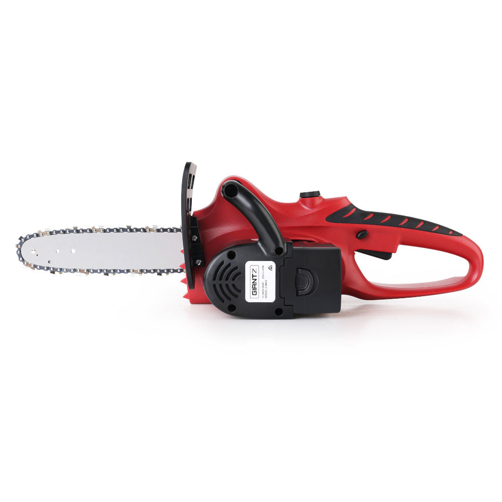 Giantz 20V Cordless Chainsaw - Black and Red Giantz