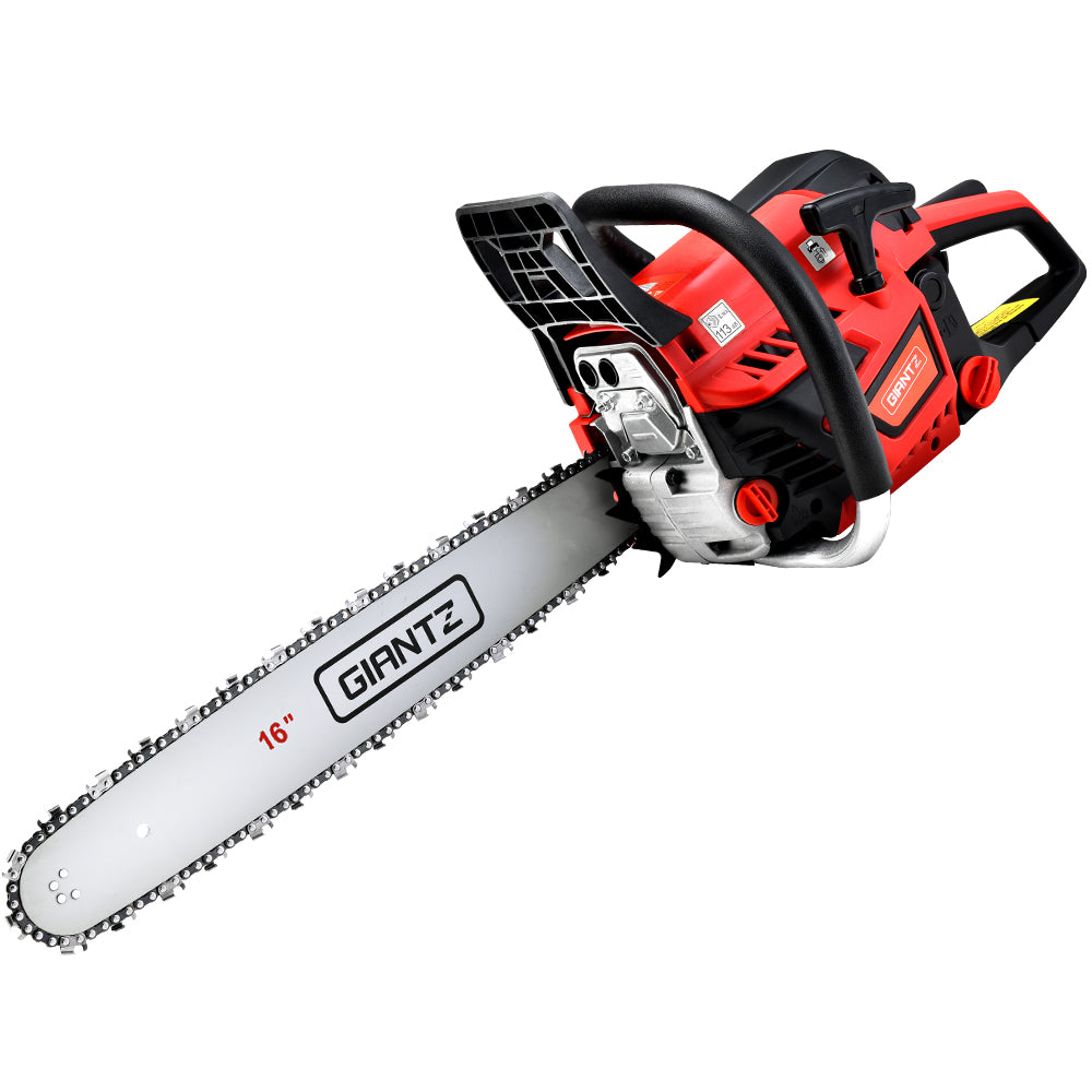Giantz Petrol Chainsaw Chain Saw E-Start Commercial 45cc 16'' Top Handle Tree Giantz