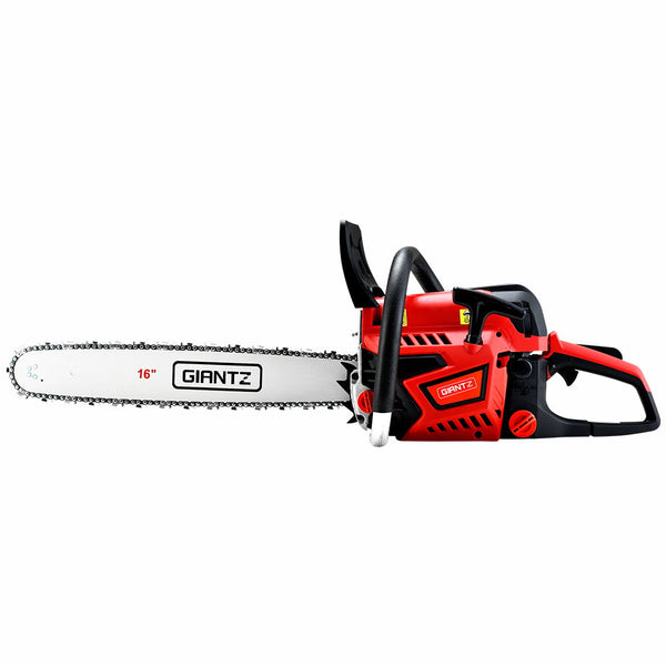 Giantz Petrol Chainsaw Chain Saw E-Start Commercial 45cc 16'' Top Handle Tree Giantz