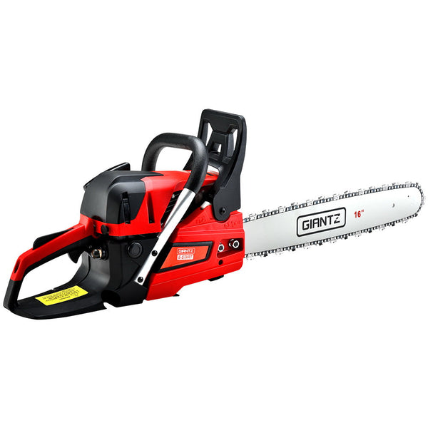 Giantz Petrol Chainsaw Chain Saw E-Start Commercial 45cc 16'' Top Handle Tree Giantz