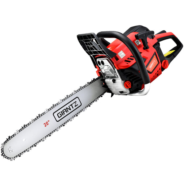 Giantz 52 CC Chainsaw Petrol Pruning Chain Saw Top Handle Commercial E-Start Giantz