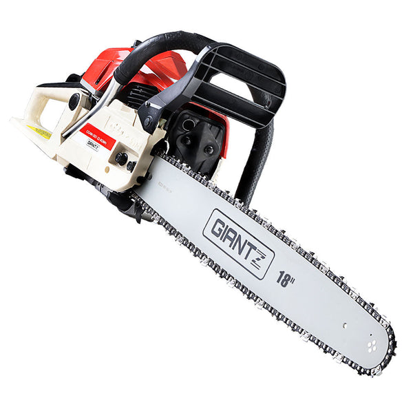 Giantz Petrol Chainsaw Commercial E-Start 18'' Giantz