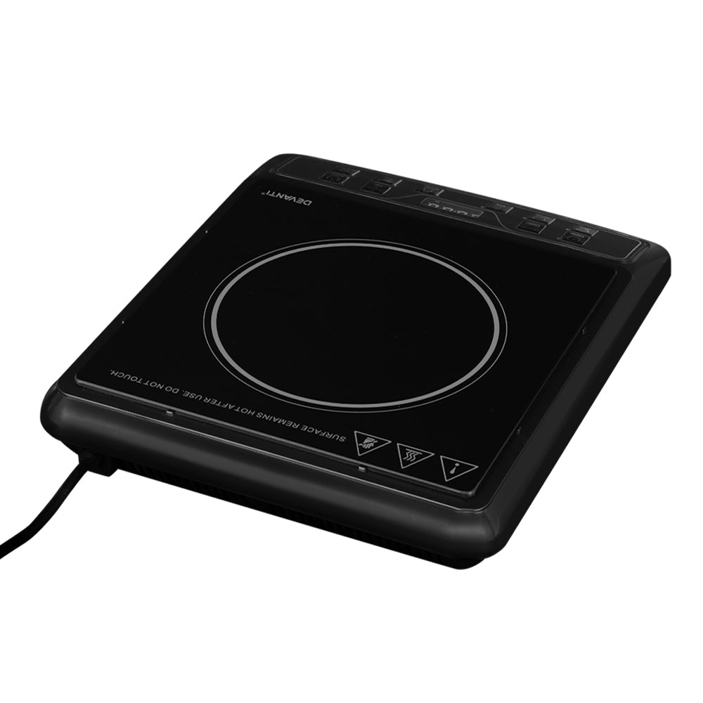 Devanti Electric Induction Cooktop Portable Cook Top Ceramic Kitchen Hot Plate Devanti