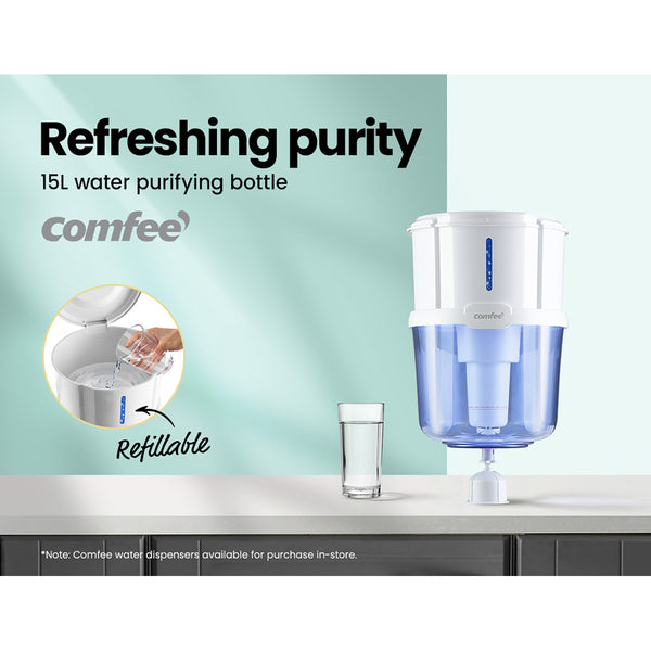 Comfee Water Purifier Dispenser 15L Water Filter Bottle Cooler Container freeshipping - Awezingly