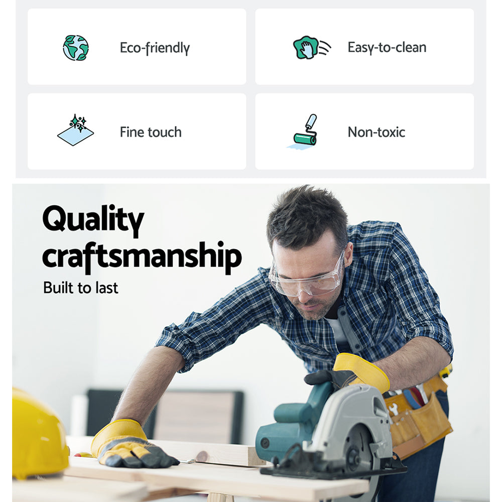 Artiss Motorised Standing Desk Desktop Electric Sit Stand Table Black Artiss