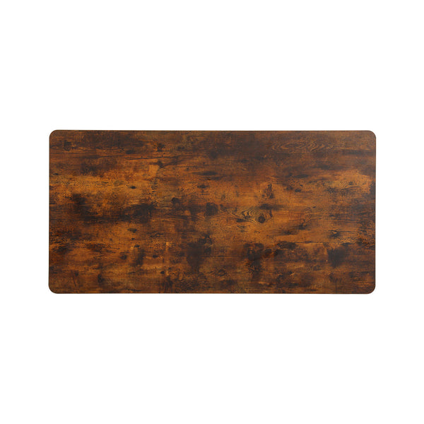 Artiss Standing Desk Desktop Motorised Electric Sit Stand Table Rustic Brown Artiss