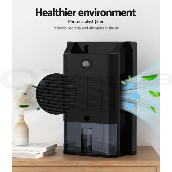 Devanti 2L Dehumidifier Air Purify Black Devanti