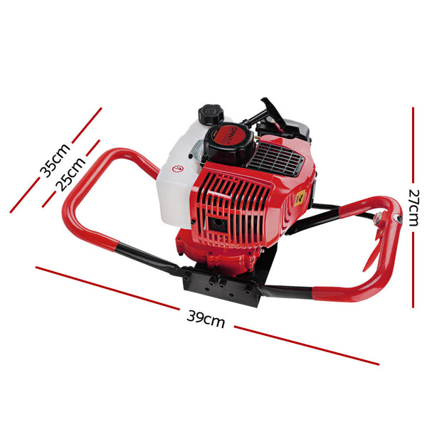 Giantz Post Hole Digger Diggers Petrol Complete 80CC Motor Only Earth Auger Giantz