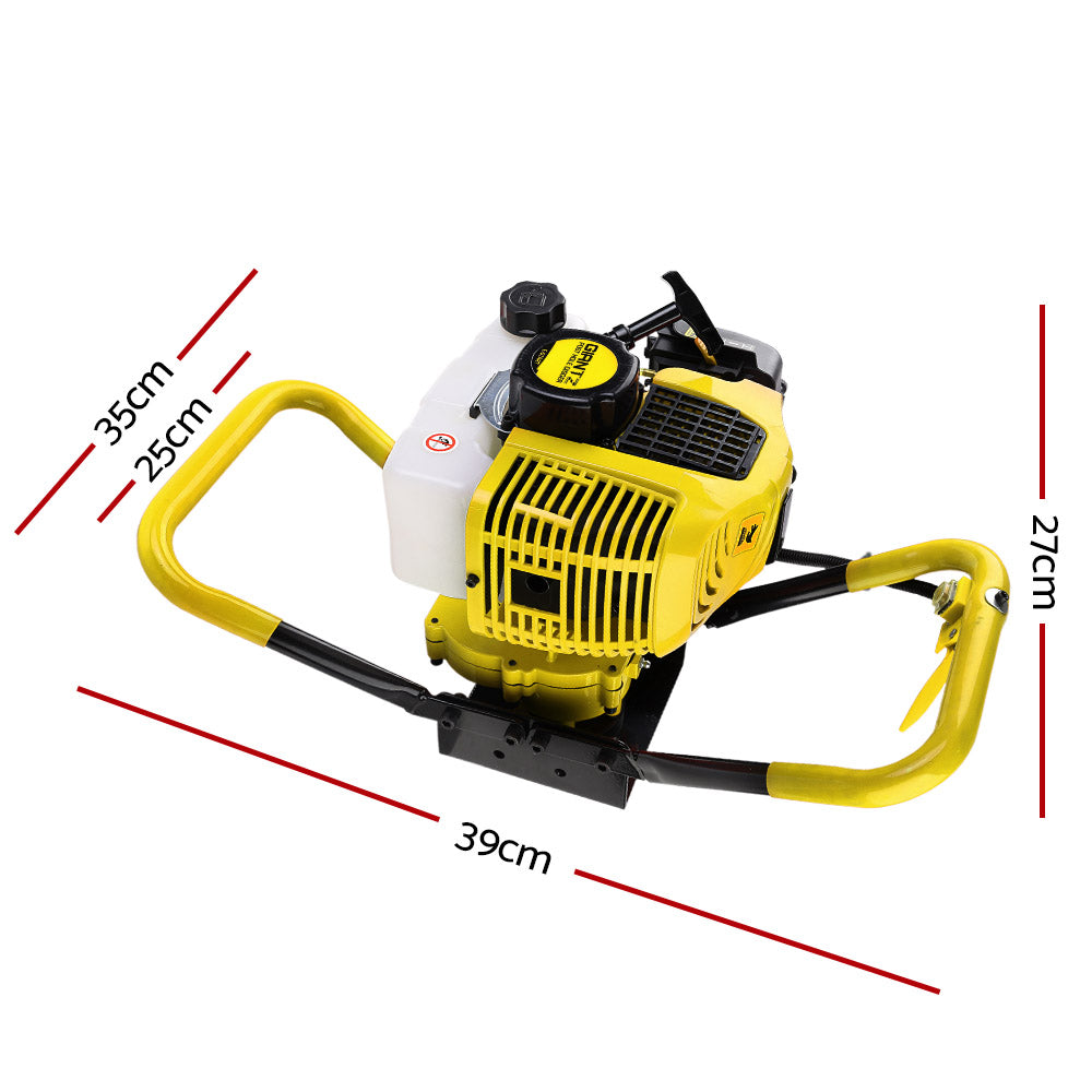 Giantz Post Hole Digger Only Engine 80CC Petrol Motor Diggers Earth Auger Giantz