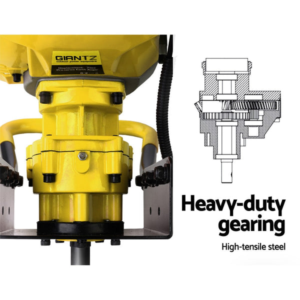 Giantz Post Hole Digger Only Engine 80CC Petrol Motor Diggers Earth Auger Giantz