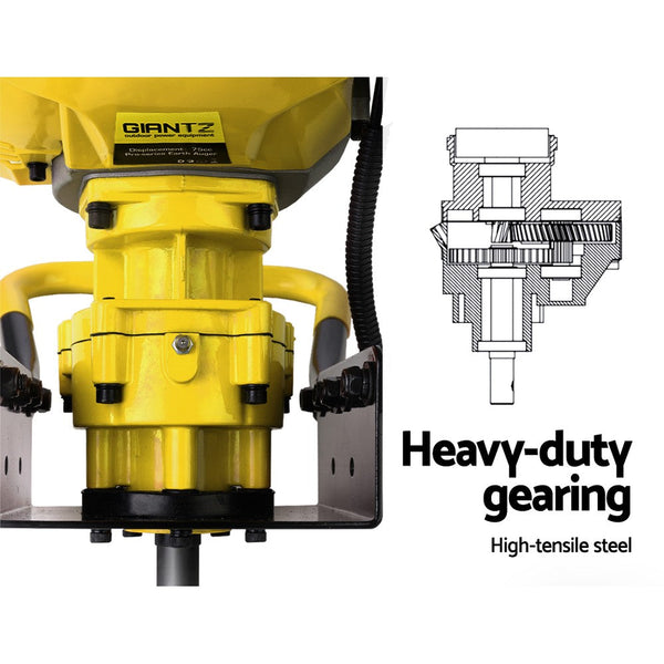 Giantz 80CC Petrol Post Hole Digger Auger Bits Drill Borer Fence Extension Giantz