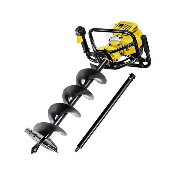 Giantz 92CC Petrol Post Hole Digger Auger Drill Borer Fence Earth Power 200mm Giantz