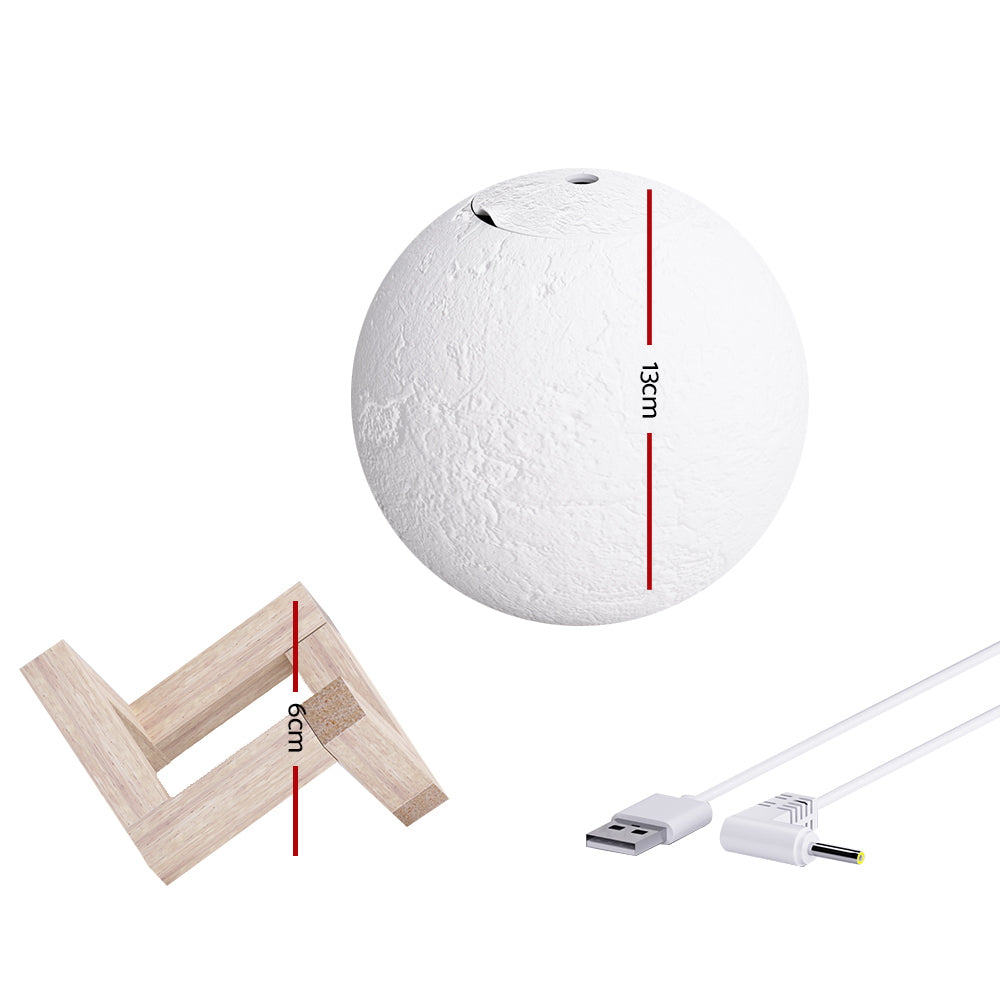 Devanti Aroma Diffuser LED Moon Lamp 880ml Devanti