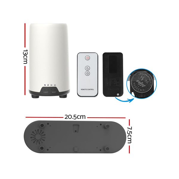 Devanti Ultrasonic Aroma Diffuser LED Flame Light Devanti